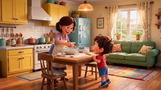 Funny Boy Plays with Flour! 😂🌾 | Mom, Dad & Kids Cartoon