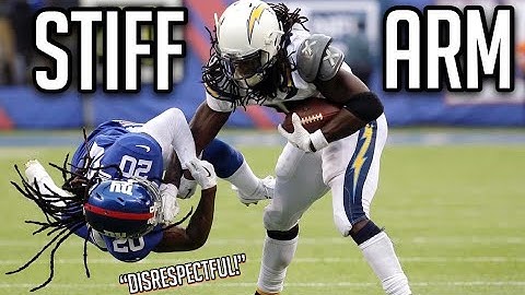 Best Stiff Arms in NFL History || HD