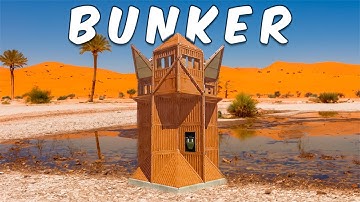 *BUNKER* Solo/Duo 24+ Rockets (Tutorial) / Rust Base Design