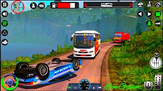 Offroad Bus Driving Simulator - 2024 । Bus Simulator Offroad 3D । New Bus Games - Android Gameplay screenshot 4