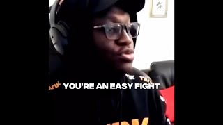Deji says Fousey is an EASY fight and gets INSTANT karma! 🤯😵 #deji #fousey #boxing
