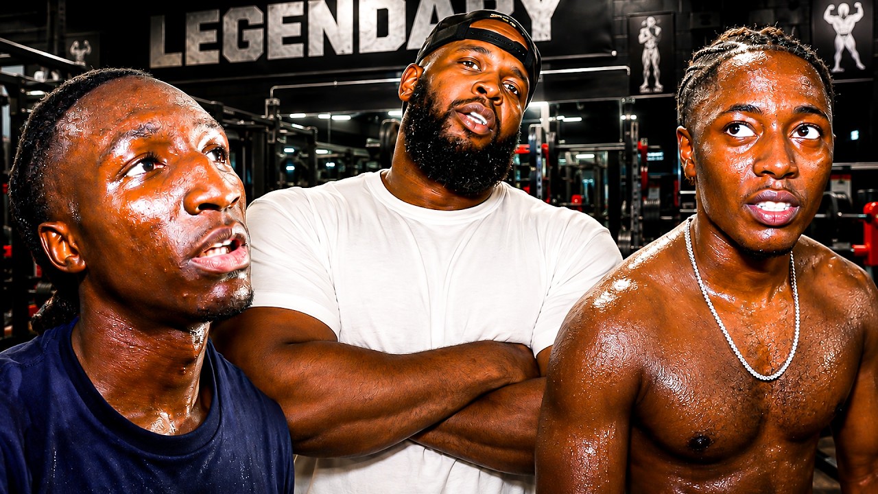 CUDI PUT ME & RAUD THROUGH AN INTENSE WORKOUT