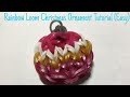 Rainbow Loom Christmas Ornament Tutorial