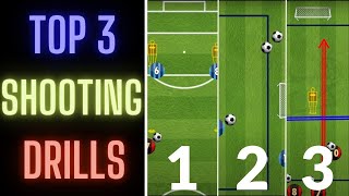 Top 3 Shooting Drills | Competitive Soccer/Football Drills | Any Age Group screenshot 4