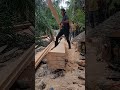Buat rusuk 6x8x5meter #woodworking #chainsaw