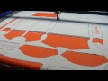 YH-1813SC fabric laser cutter with CCD camera 120W laser tube