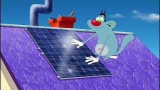 Download lagu हिंदी Oggy and the Cockroaches - Oggy Goes Green (S04E32) - Hindi Cartoons for Kids