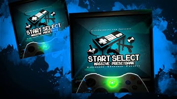 Videogame Massive Presets - START SELECT Massive Presetbank - JuicyDrumKits com