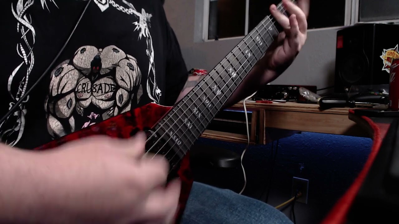 Silent Martyrs Guitar playthrough raw guitar