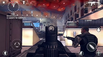 Modern Combat 4 Zero Hour Mission 5 Threatcon Delta | Android Gameplay Walkthrough| crazy batman7777