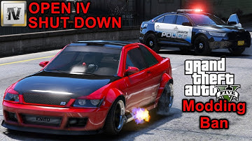 Take Two Bans GTA 5 Open IV Mod & Attempts To Shut Down All PC Modding | My Reaction & Future Plans