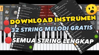 GRATIS 32 INSTRUMEN STRING LENGKAP || YAMAHA KORG KN Dll