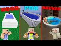 MINECRAFT: NOOB VS PRO VS HACKER - BATHTUB