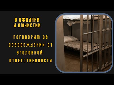 В ожидании амнистии поговорим об освобождении от уголовной ответственности