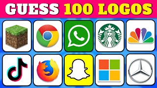 Guess the Logo in 3 Seconds | 100 Apps Logo Quiz screenshot 2