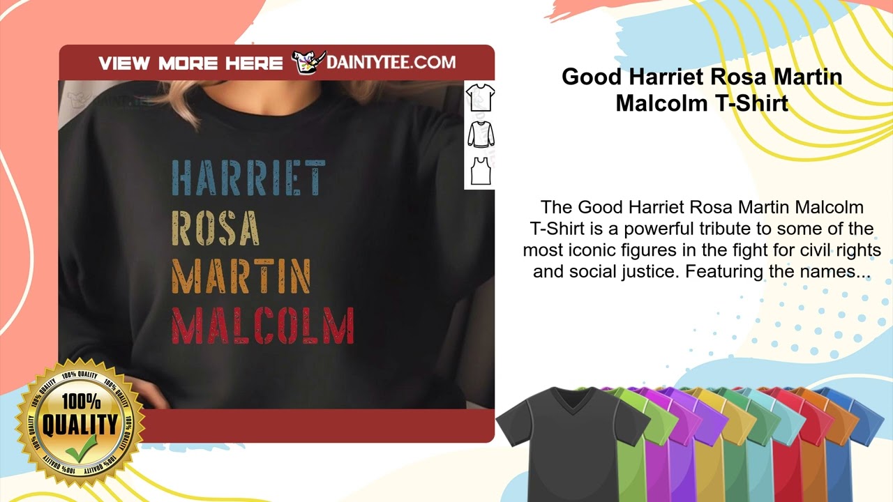 Good Harriet Rosa Martin Malcolm T-Shirt