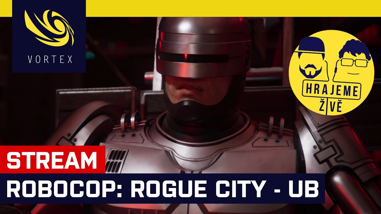 Hrajeme živě RoboCop: Rogue City - Unfinished Business. Pozor, Alex Murphy znovu zasahuje