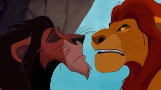 The Lion King (1994) Scar argues with Mufasa