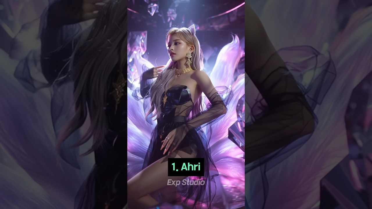 Realistic K/DA Champions of League of Legends