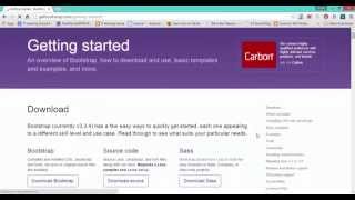 Bootstrap template basics in Urdu Hindi IT Learning House