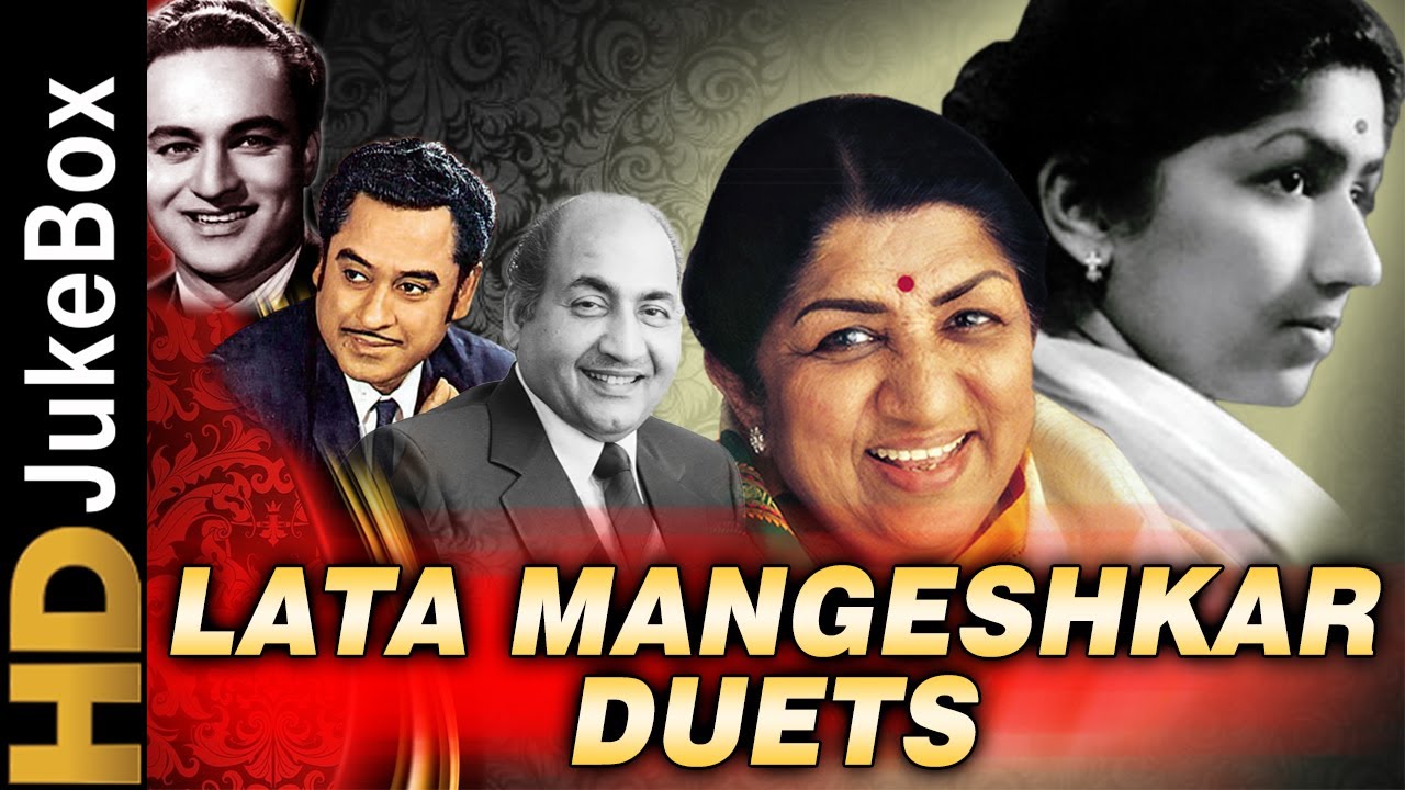 Lata Mangeshkar Duets Top 20  Old Hindi Songs Collection  Evergreen Songs Of Bollywood