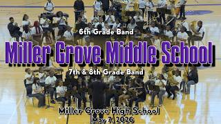 Miller Grove Middle 6th Grade and 7th/8th Grade Bands | Miller Grove Prism 2026