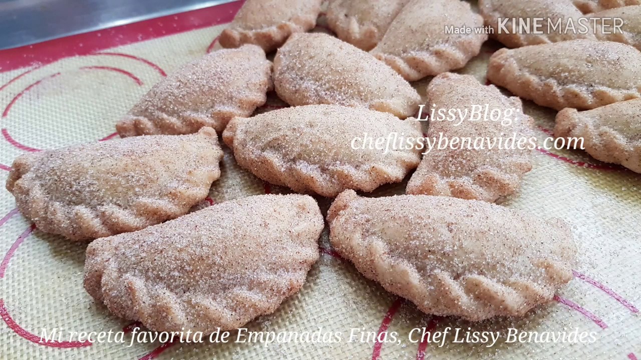 Mi Receta favorita de Empanadas Finas, Chef Lissy Benavides - YouTube