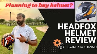 Headfox Helmet Full Detailed Video ⛑️ | Best Quality Helmet In Reasonable Price | @Gyandata