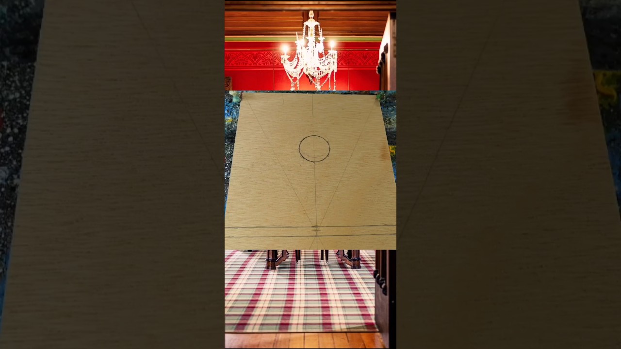 油絵】長方形ミニ絵画【神秘的な夜】 #油絵 #手書き #アート #絵画 #絵