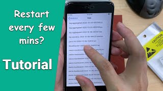 iPhone keeps Restarting Every Few Mins【Tutorial】iOS PANIC Report Analyzer | Crash Restart Problem screenshot 4