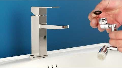 Use and Install "1080° Rotating Faucet Extender Aerator"