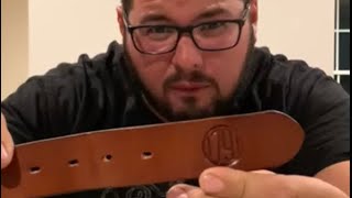 Great EDC/CCW American made leather gunbelt by @1791Gunleather ! A solid carry platform!