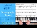 E Grieg Norwegian Dance Op 35 N 1 For Piano Four Hands Score mp3