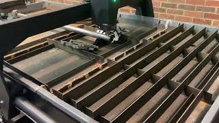 Langmuir Crossfire XR plasma CNC rotary 4th axis - tube coping - tube notching