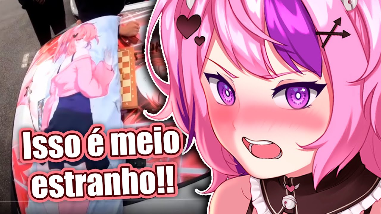 Ironmouse fica sem reação ao ver o que fazem com o seu travesseiro de corpo [Vshojo sub BR]