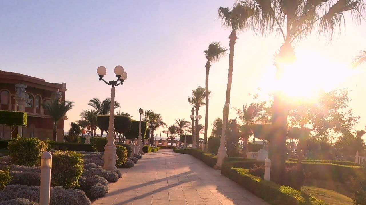 TITANIC PALACE & TITANIC BEACH HURGHADA WALKING TOUR JUNE 2025 | 4K