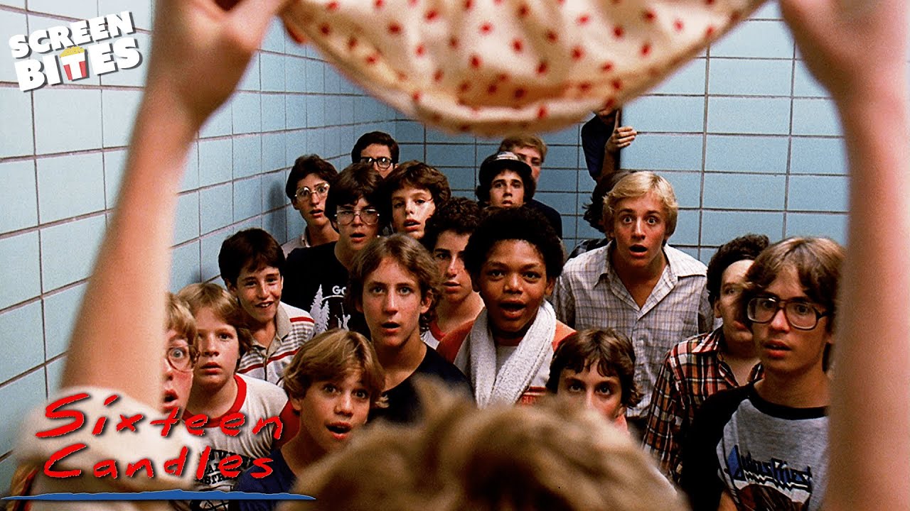 The Geek And The Girl's Underwear Sixteen Candles (1984) Screen