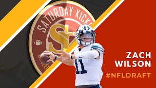 QB Zach Wilson (BYU) - Arm Strength, Manipulating with his Eyes | vs Houston