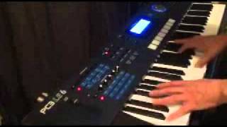 Rhodes and Wurlitzer sounds on Kurzweil PC3 LE6