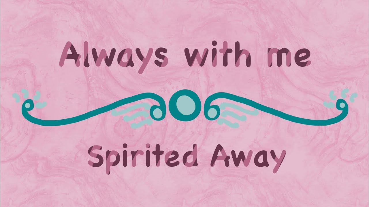 Spirited Away - Always with me / Classical Guitar cover