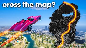 Can You Cross The GTA 5 Map Without Touching The Ground?