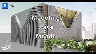 Famous Modeling wave facade using Revit massing Profile