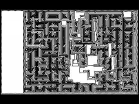 Recursive Maze Generator on ATARI STe - Step 2