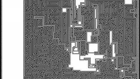 Recursive Maze Generator on ATARI STe - Step 2