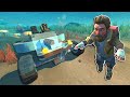 We Built a Gas Free Underwater Rover! - Scrap Mechanic Survival Gameplay
