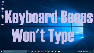 Keyboard berbunyi bip tetapi tidak dapat mengetik di windows 10 dan Windows 11 - Terpecahkan
