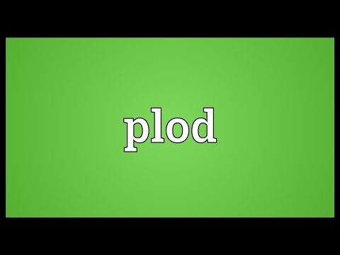 Plodder meaning