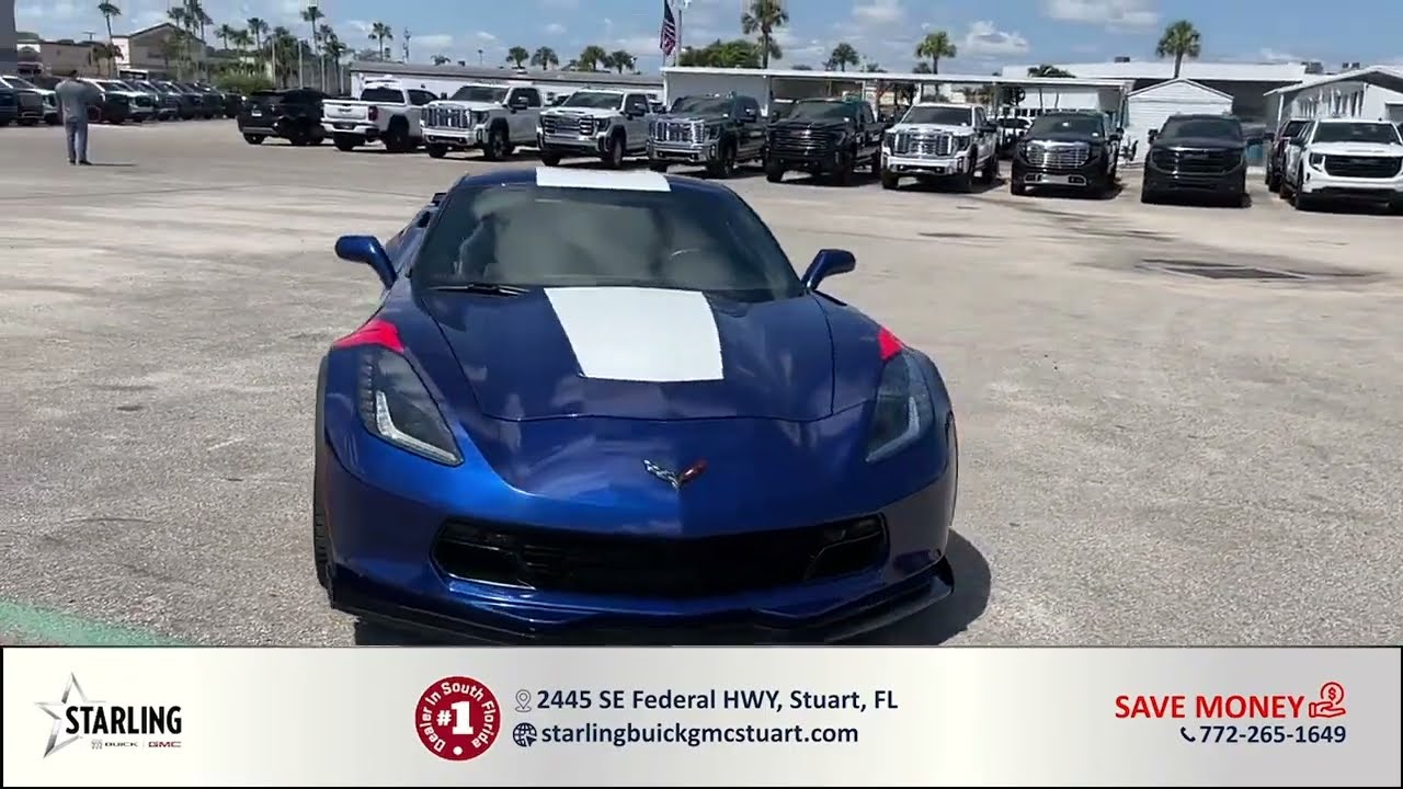 2017 CHEVROLET CORVETTE Grand Sport 2LT STUART, PALM CITY, FORT PIERCE, ST LUCIE 