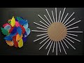 Beautiful paper wall hanging / home decoration ideas / paper crafts video /home decor