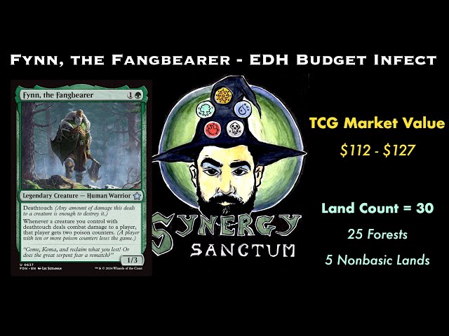 mtg fynn the fangbearer commander deck Ultra Pro ULP38301 Magic Gathering Series the Playmat : Toys & Games Fynn, the Fangbearer - EDH